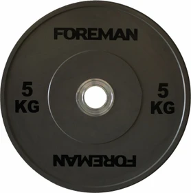 Foreman Fitness Bumper Plate Hantelscheiben Set 5kg