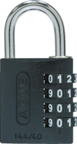ABUS 144/40 schwarz, Zahlenschloss