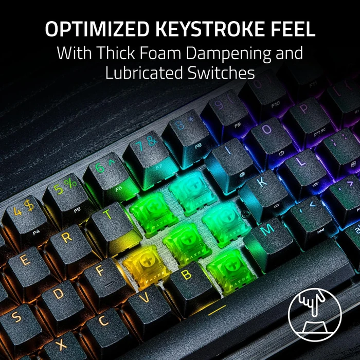 Razer Huntsman V3 HE Magnetic Mini 65% 8KHz, schwarz, LEDs RGB, Hall Effect Magnetic, USB, UK