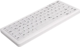 Contour Design Active Key kompakte kabellose Hygiene-Tastatur, weiß, USB, DE (AK-C4110F-FU1-W/GE)