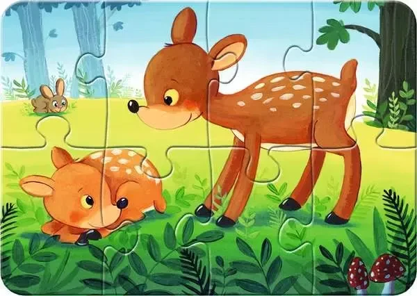 Ravensburger Puzzle Kleine Tierfamilien