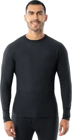 Indera Mills Heavyweight Waffle Thermal Crew Funktionsshirt kurzarm (Herren)