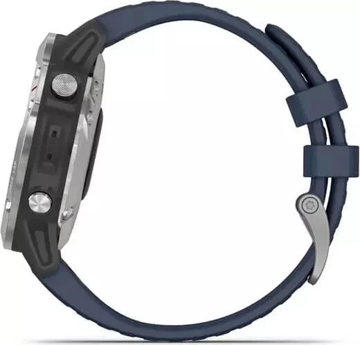 Garmin quatix 6 grau/blau
