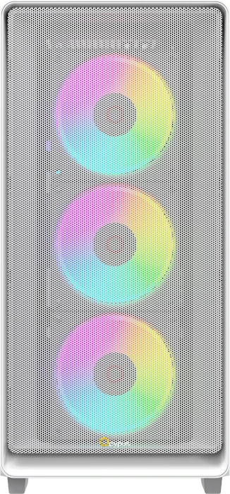 Ocypus Gamma C60 ARGB, weiß, Glasfenster