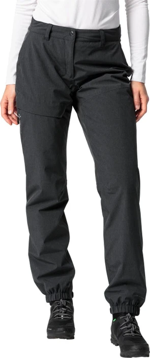 Vaude Yaras Warm Rain Fahrradhose lang black uni (Damen)