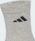 adidas Cushioned Crew Socken white/medium grey heather/black, 6 Paare Vorschaubild