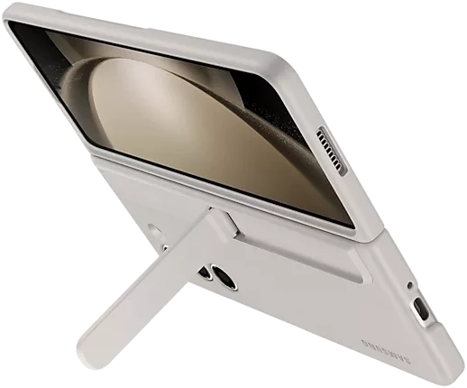 Samsung Standing Case with Strap für Galaxy Z Fold 5 Sand