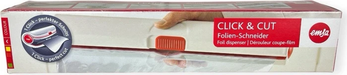 Emsa Click&Cut Folienschneider rot