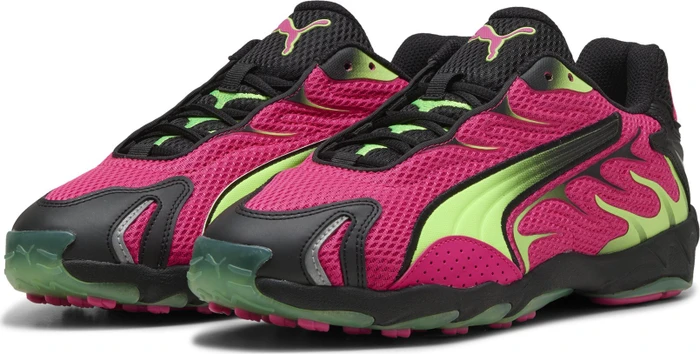 Puma Inhale fluro pink pes/green glare
