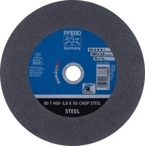 Pferd 80 T 400-3.8 K SG CHOP STEEL/25.4 Trennscheibe, 400x3.8x25.4mm, 10 Stück