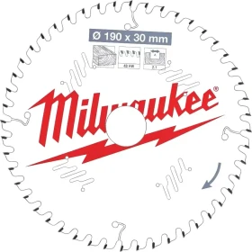 Milwaukee CSB P W ATB Kreissägeblatt 48Z, 190x2.1x30mm, 1 Stück