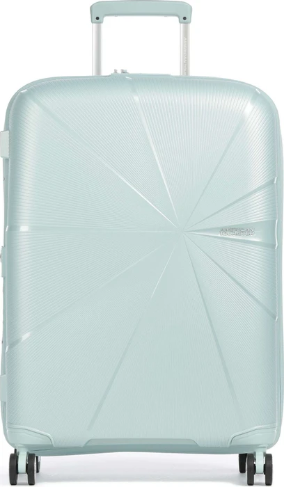 American Tourister StarVibe Spinner 67cm metallic surf blue