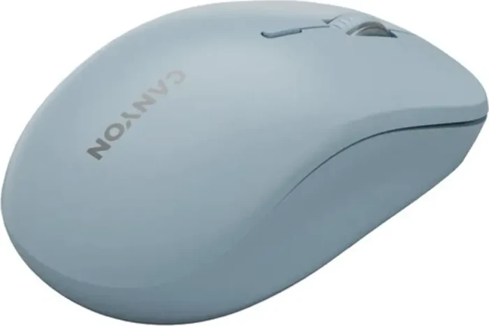 Canyon MW-12 Silent Wireless Mouse blau, USB/Bluetooth