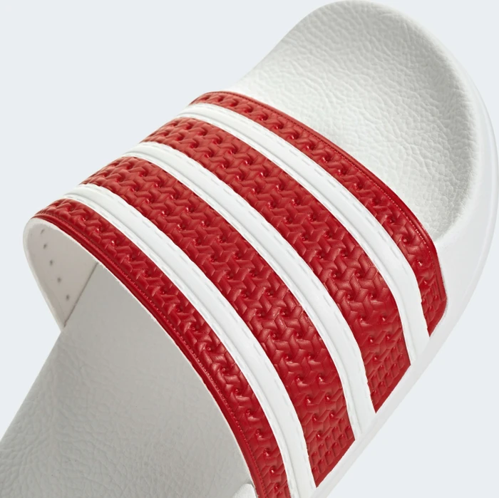 adidas Adilette better scarlet/cloud white