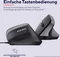 Trust Yuno Ergonomic Mouse schwarz, USB Vorschaubild