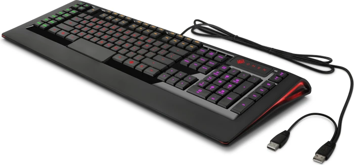 HP Omen Keyboard with SteelSeries, USB, DE