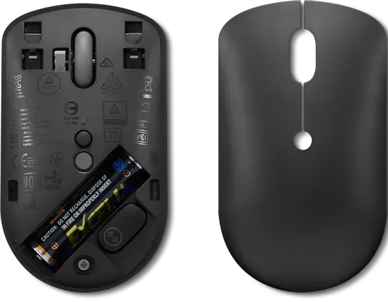 Lenovo 400 USB-C Wireless Compact Mouse Raven Black, USB