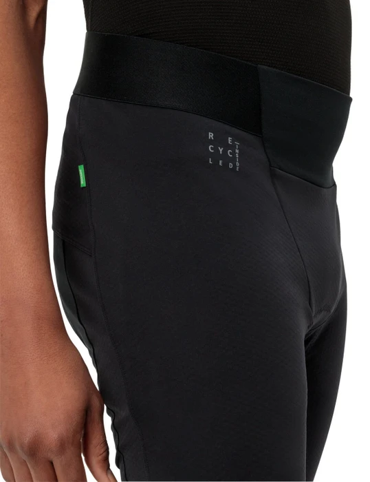 Vaude Kuro Warm Tights Fahrradhose lang schwarz (Herren)