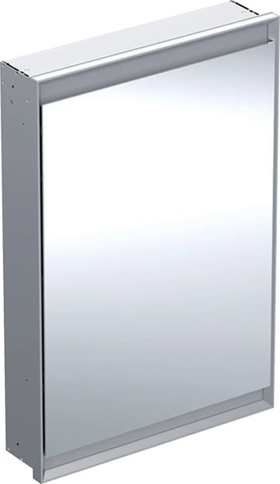 Geberit ONE Spiegelschrank ComfortLight, 1 Türe, UP-Montage, 60cm, Anschlag rechts, Aluminium eloxiert