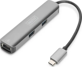 Digitus USB-C Dock, USB-C 3.0 [Stecker] (DA-70892)