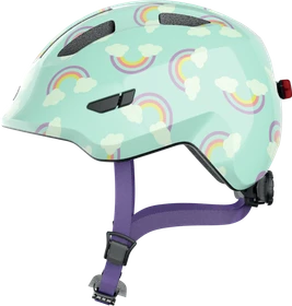 ABUS Smiley 3.0 LED Kinderhelm blue rainbow