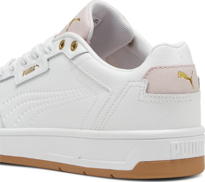 Puma Court Classic Lux puma white/mauve mist/puma gold (Damen)