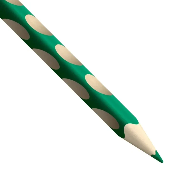 STABILO EASYcolors Buntstift laubgrün, Linkshänder, 6er-Pack