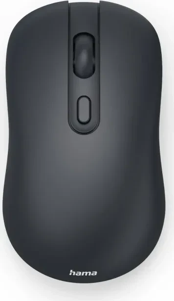 Hama WM-200 Silent Wireless 4-Button Mouse schwarz, USB