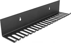 DeLOCK Kabelhalterung zur Wandmontage, 318x65mm, schwarz