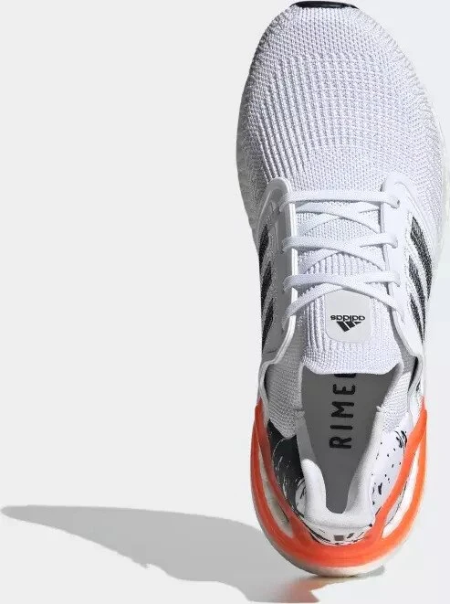 adidas Ultraboost 20 cloud white/core black/signal coral (Herren)