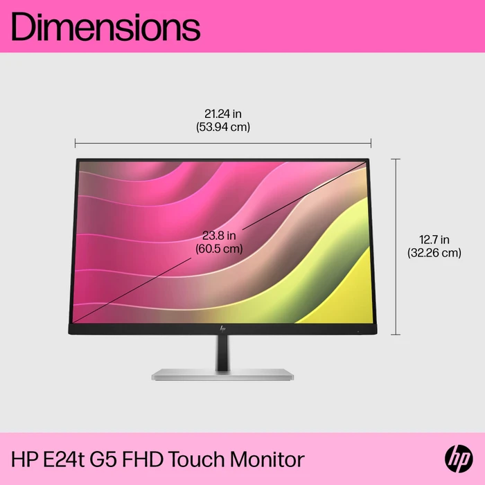HP E24t G5, 23.8"