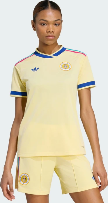 adidas FIFA WM 2026 Curacao Auswärtstrikot kurzarm almost yellow (Damen)