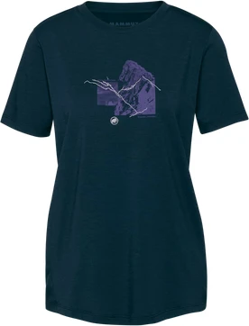 Mammut Mountain 4208m Funktionsshirt kurzarm marine (Damen)