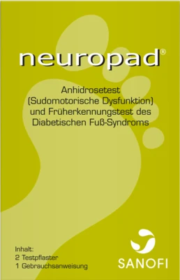 Sanofi Neuropad Anhidrose Selbsttest, 2 Stück