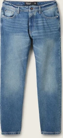 Tom Tailor Loose Straight Fit Jeans Jeans used mid stone blue denim (Herren)