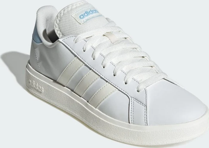 adidas Grand Court Base 2.0 crystal white/core white/clear sky (Herren)
