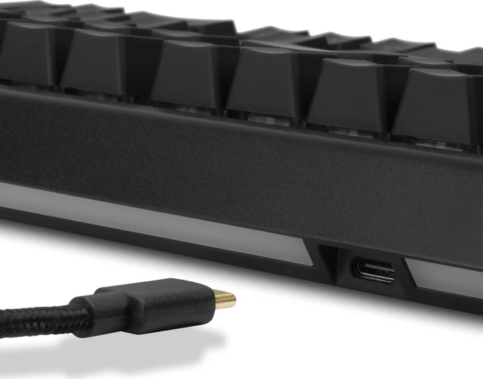 Sharkoon Skiller SGK40 Black, LEDs RGB, Huano RED, USB, DE
