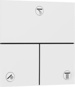 Hansgrohe ShowerSelect Comfort E Thermostat Unterputz für 3 Verbraucher mattweiß