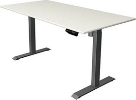 Kerkmann Move 1 elektrisch höhenverstellbarer Sitz-Steh-Schreibtisch 160x80cm weiß/anthrazit