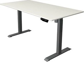 Kerkmann Move 1 elektrisch höhenverstellbarer Sitz-Steh-Schreibtisch 160x80cm weiß/anthrazit