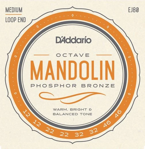 D'Addario Octave Mandolin Phosphor Bronze Medium
