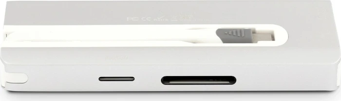 LMP USB-C Travel Dock, 9-Port, USB-C 3.0 [Stecker], silber