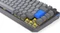 Endorfy Thock V2 75% Wireless, PBT, grau, LEDs RGB, hot-swap, Endorfy YELLOW, USB/Bluetooth, DE Vorschaubild