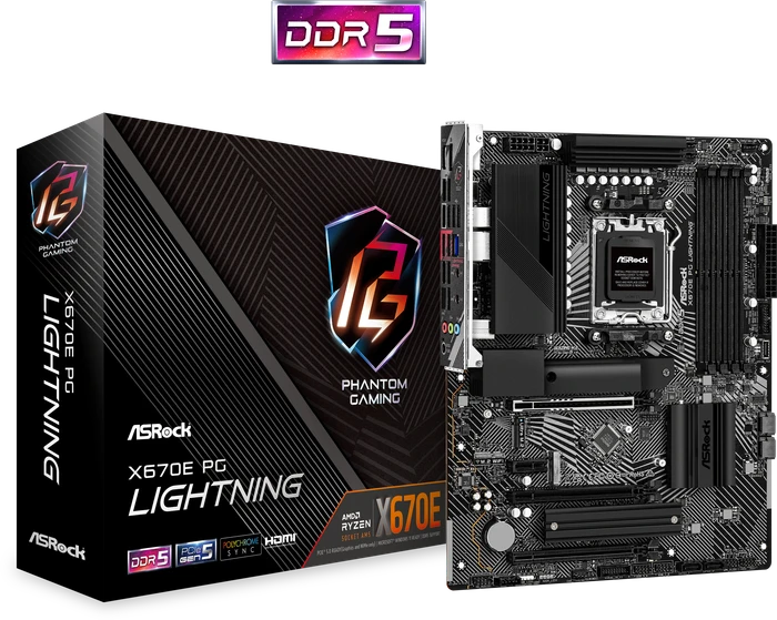 ASRock X670E PG Lightning (AMD AM5)