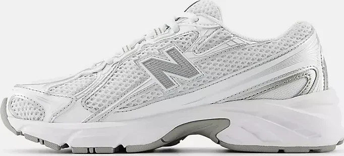 New Balance 740 white/silver metallic (Junior)