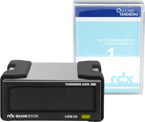 Overland Tandberg RDX QuikStor Drive Kit, 1TB, USB 3.0, extern