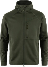 Fjällräven Abisko Grid Fleece Funktionsjacke deep forest (Herren)