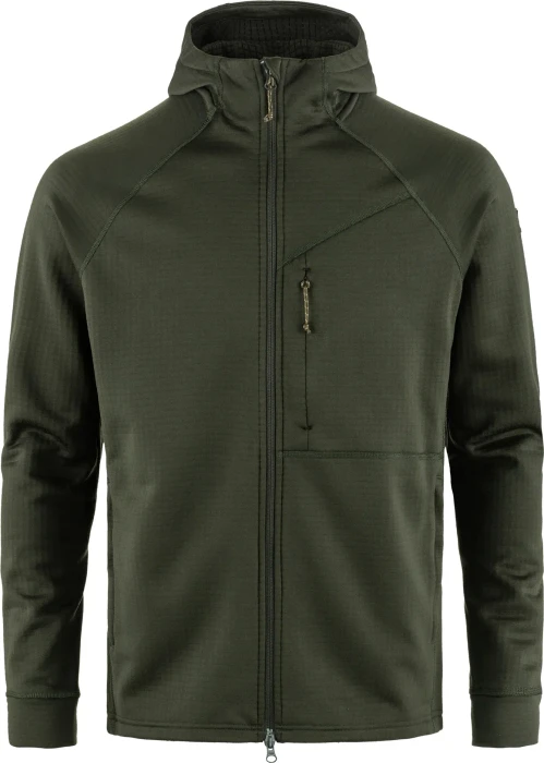 Fjällräven Abisko Grid Fleece Funktionsjacke deep forest (Herren)