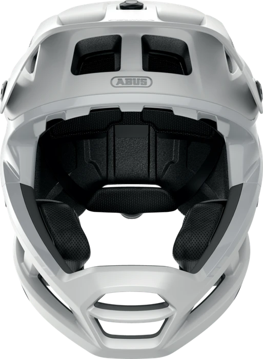 ABUS AirDrop MIPS Fullface-Helm polar white