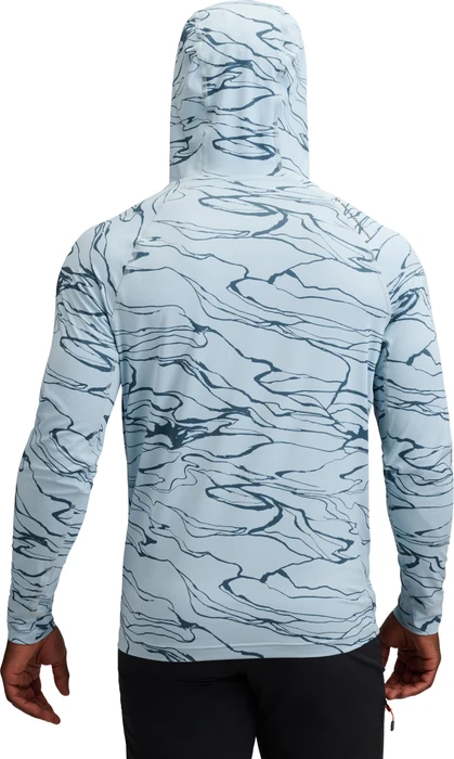 Black Diamond Alpenglow Hoody Funktionsshirt langarm relief/fog blue/midnight blue (Herren)
